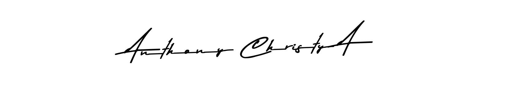 if you are searching for the best signature style for your name Anthony Christy A. so please give up your signature search. here we have designed multiple signature styles  using Asem Kandis PERSONAL USE. Anthony Christy A signature style 9 images and pictures png