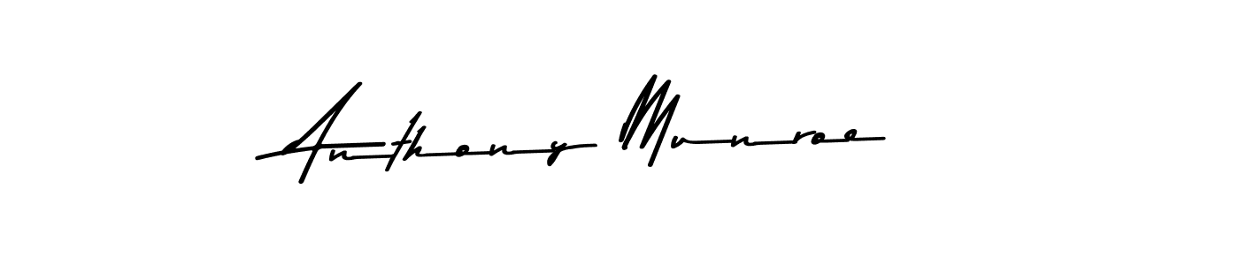 It looks lik you need a new signature style for name Anthony Munroe. Design unique handwritten (Asem Kandis PERSONAL USE) signature with our free signature maker in just a few clicks. Anthony Munroe signature style 9 images and pictures png