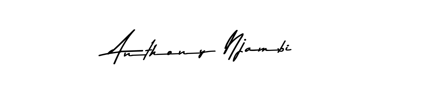 Also You can easily find your signature by using the search form. We will create Anthony Njambi name handwritten signature images for you free of cost using Asem Kandis PERSONAL USE sign style. Anthony Njambi signature style 9 images and pictures png