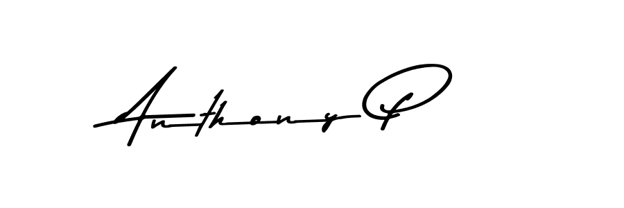 Anthony P stylish signature style. Best Handwritten Sign (Asem Kandis PERSONAL USE) for my name. Handwritten Signature Collection Ideas for my name Anthony P. Anthony P signature style 9 images and pictures png