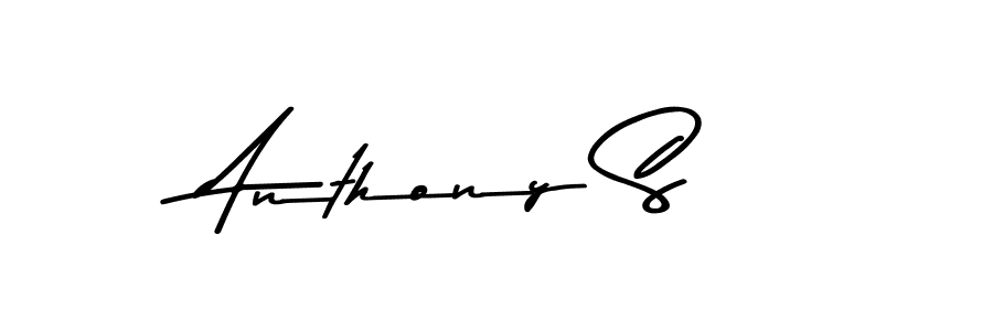 Design your own signature with our free online signature maker. With this signature software, you can create a handwritten (Asem Kandis PERSONAL USE) signature for name Anthony S. Anthony S signature style 9 images and pictures png