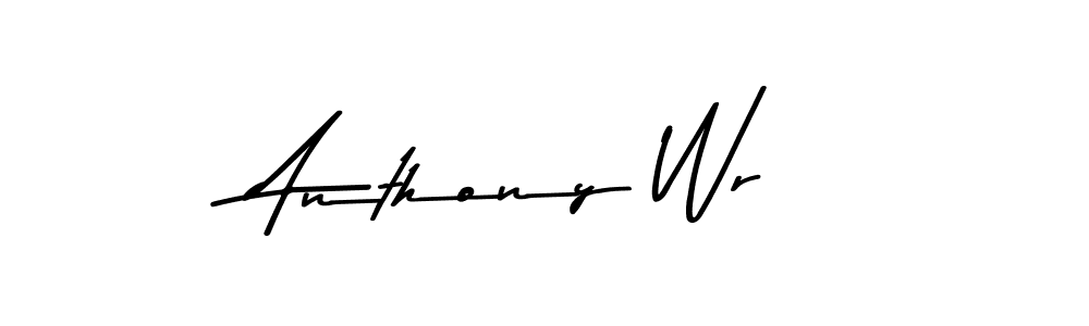 It looks lik you need a new signature style for name Anthony Wr. Design unique handwritten (Asem Kandis PERSONAL USE) signature with our free signature maker in just a few clicks. Anthony Wr signature style 9 images and pictures png