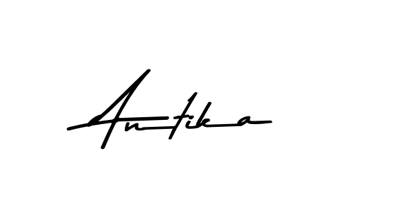 You should practise on your own different ways (Asem Kandis PERSONAL USE) to write your name (Antika) in signature. don't let someone else do it for you. Antika signature style 9 images and pictures png