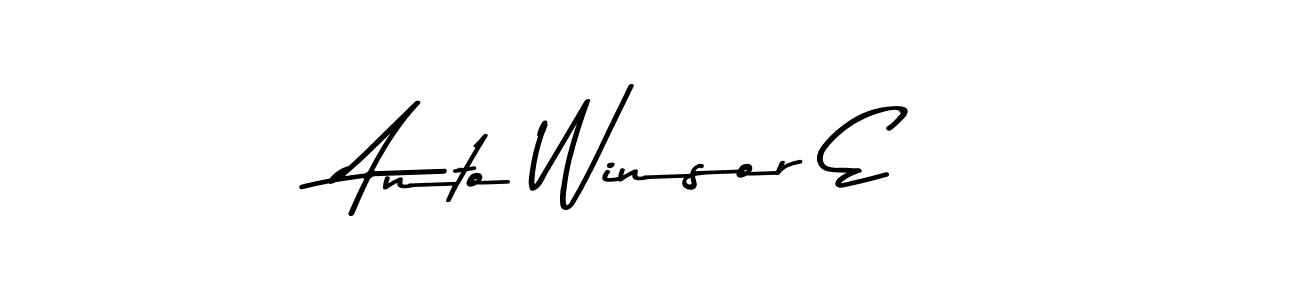 Make a short Anto Winsor E signature style. Manage your documents anywhere anytime using Asem Kandis PERSONAL USE. Create and add eSignatures, submit forms, share and send files easily. Anto Winsor E signature style 9 images and pictures png