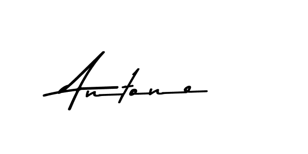 Create a beautiful signature design for name Antone. With this signature (Asem Kandis PERSONAL USE) fonts, you can make a handwritten signature for free. Antone signature style 9 images and pictures png