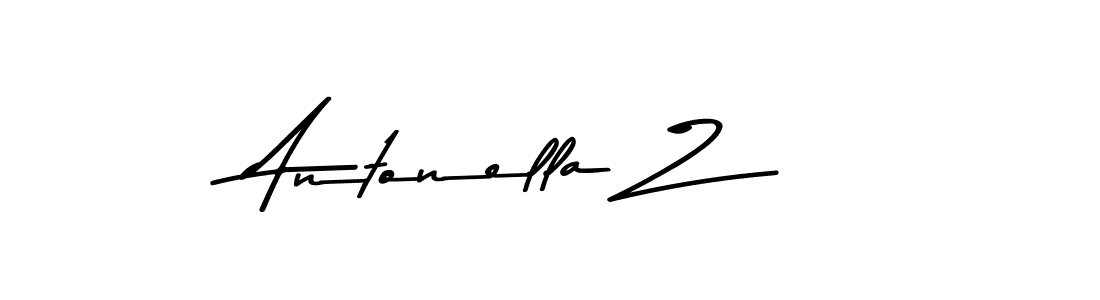 Antonella Z stylish signature style. Best Handwritten Sign (Asem Kandis PERSONAL USE) for my name. Handwritten Signature Collection Ideas for my name Antonella Z. Antonella Z signature style 9 images and pictures png