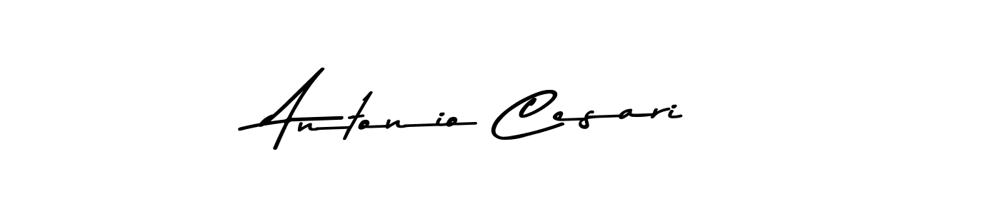 How to make Antonio Cesari name signature. Use Asem Kandis PERSONAL USE style for creating short signs online. This is the latest handwritten sign. Antonio Cesari signature style 9 images and pictures png