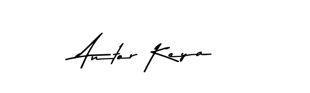 The best way (Asem Kandis PERSONAL USE) to make a short signature is to pick only two or three words in your name. The name Antor Keya include a total of six letters. For converting this name. Antor Keya signature style 9 images and pictures png