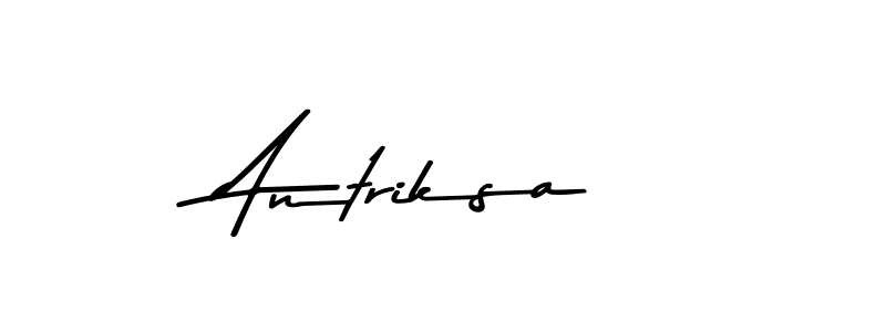 Design your own signature with our free online signature maker. With this signature software, you can create a handwritten (Asem Kandis PERSONAL USE) signature for name Antriksa. Antriksa signature style 9 images and pictures png