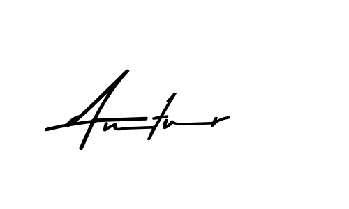 Create a beautiful signature design for name Antur. With this signature (Asem Kandis PERSONAL USE) fonts, you can make a handwritten signature for free. Antur signature style 9 images and pictures png