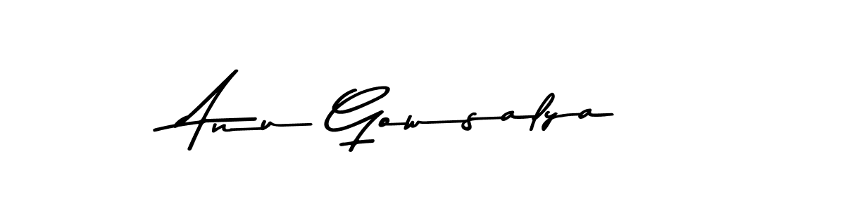 You can use this online signature creator to create a handwritten signature for the name Anu Gowsalya. This is the best online autograph maker. Anu Gowsalya signature style 9 images and pictures png