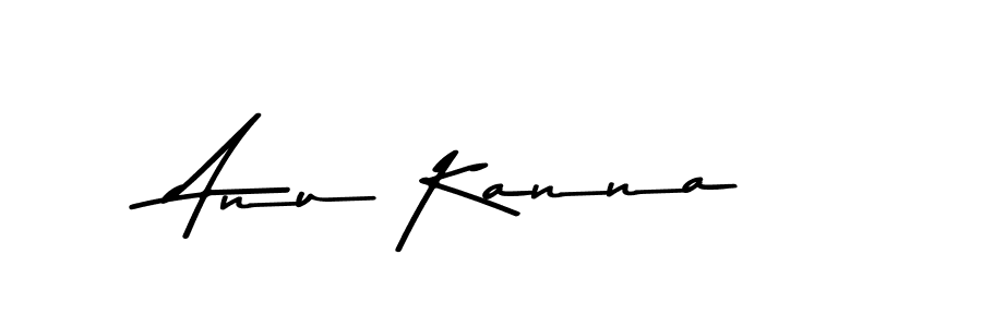 Create a beautiful signature design for name Anu Kanna. With this signature (Asem Kandis PERSONAL USE) fonts, you can make a handwritten signature for free. Anu Kanna signature style 9 images and pictures png
