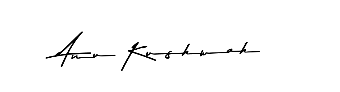 You should practise on your own different ways (Asem Kandis PERSONAL USE) to write your name (Anu Kushwah) in signature. don't let someone else do it for you. Anu Kushwah signature style 9 images and pictures png