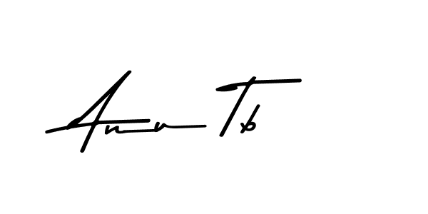 Create a beautiful signature design for name Anu Tb. With this signature (Asem Kandis PERSONAL USE) fonts, you can make a handwritten signature for free. Anu Tb signature style 9 images and pictures png