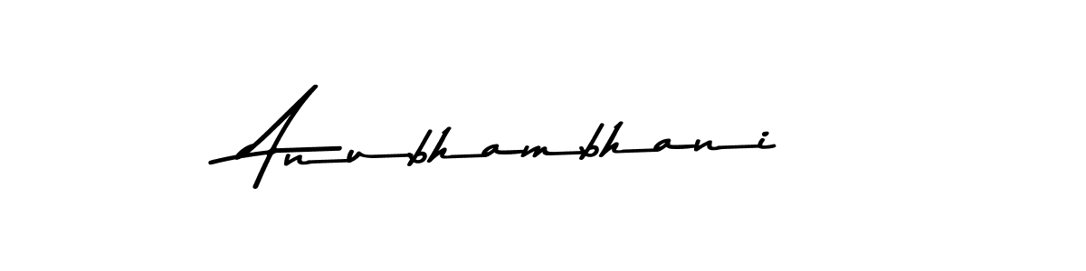 Make a beautiful signature design for name Anubhambhani. Use this online signature maker to create a handwritten signature for free. Anubhambhani signature style 9 images and pictures png