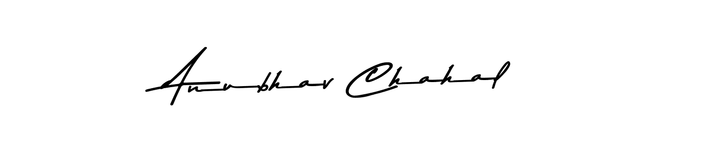 You should practise on your own different ways (Asem Kandis PERSONAL USE) to write your name (Anubhav Chahal) in signature. don't let someone else do it for you. Anubhav Chahal signature style 9 images and pictures png