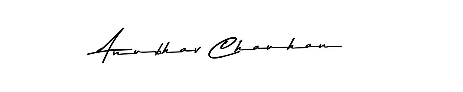 The best way (Asem Kandis PERSONAL USE) to make a short signature is to pick only two or three words in your name. The name Anubhav Chauhan include a total of six letters. For converting this name. Anubhav Chauhan signature style 9 images and pictures png