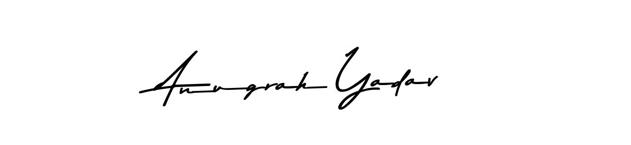 You can use this online signature creator to create a handwritten signature for the name Anugrah Yadav. This is the best online autograph maker. Anugrah Yadav signature style 9 images and pictures png