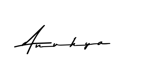 Similarly Asem Kandis PERSONAL USE is the best handwritten signature design. Signature creator online .You can use it as an online autograph creator for name Anuhya. Anuhya signature style 9 images and pictures png