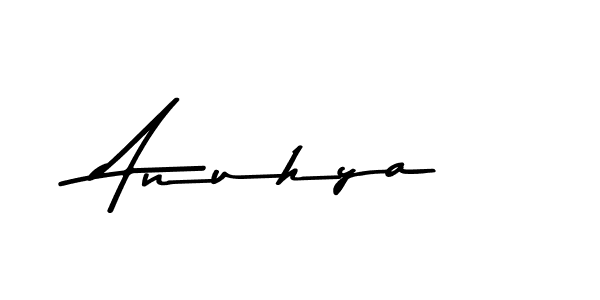 Similarly Asem Kandis PERSONAL USE is the best handwritten signature design. Signature creator online .You can use it as an online autograph creator for name Anuhya. Anuhya signature style 9 images and pictures png