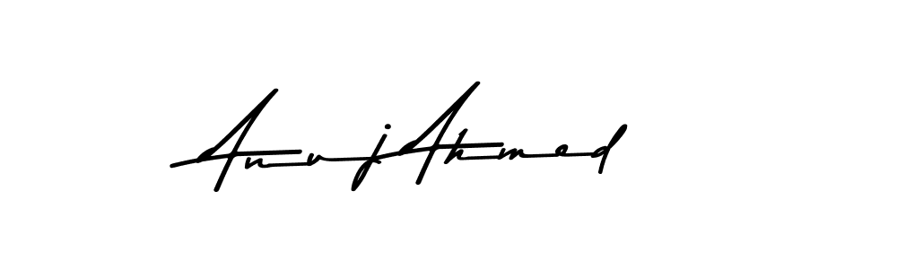 Also You can easily find your signature by using the search form. We will create Anuj Ahmed name handwritten signature images for you free of cost using Asem Kandis PERSONAL USE sign style. Anuj Ahmed signature style 9 images and pictures png