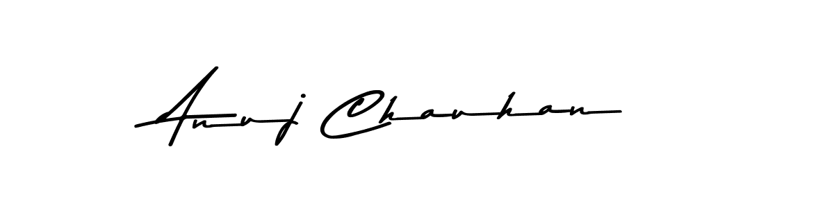 Anuj Chauhan stylish signature style. Best Handwritten Sign (Asem Kandis PERSONAL USE) for my name. Handwritten Signature Collection Ideas for my name Anuj Chauhan. Anuj Chauhan signature style 9 images and pictures png