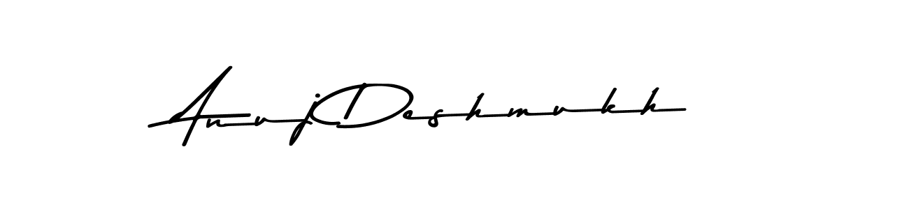 Anuj Deshmukh stylish signature style. Best Handwritten Sign (Asem Kandis PERSONAL USE) for my name. Handwritten Signature Collection Ideas for my name Anuj Deshmukh. Anuj Deshmukh signature style 9 images and pictures png