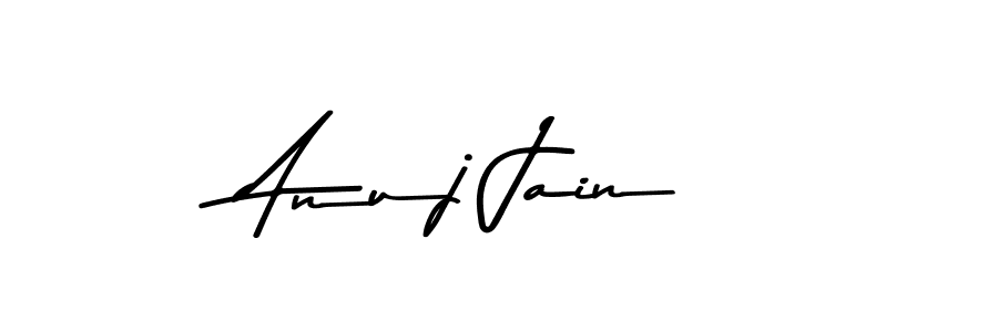 This is the best signature style for the Anuj Jain name. Also you like these signature font (Asem Kandis PERSONAL USE). Mix name signature. Anuj Jain signature style 9 images and pictures png