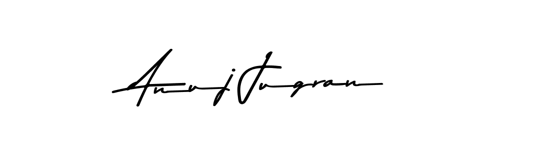 Design your own signature with our free online signature maker. With this signature software, you can create a handwritten (Asem Kandis PERSONAL USE) signature for name Anuj Jugran. Anuj Jugran signature style 9 images and pictures png