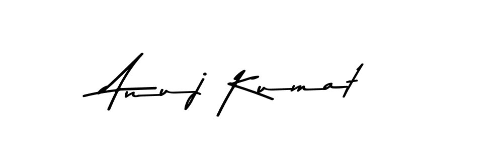 Asem Kandis PERSONAL USE is a professional signature style that is perfect for those who want to add a touch of class to their signature. It is also a great choice for those who want to make their signature more unique. Get Anuj Kumat name to fancy signature for free. Anuj Kumat signature style 9 images and pictures png