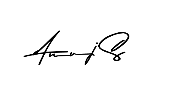 Make a beautiful signature design for name Anuj S. Use this online signature maker to create a handwritten signature for free. Anuj S signature style 9 images and pictures png
