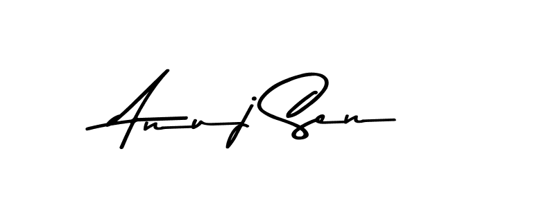 Design your own signature with our free online signature maker. With this signature software, you can create a handwritten (Asem Kandis PERSONAL USE) signature for name Anuj Sen. Anuj Sen signature style 9 images and pictures png