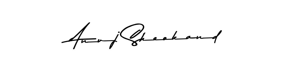 Create a beautiful signature design for name Anuj Sheokand. With this signature (Asem Kandis PERSONAL USE) fonts, you can make a handwritten signature for free. Anuj Sheokand signature style 9 images and pictures png