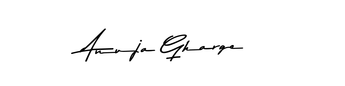 Here are the top 10 professional signature styles for the name Anuja Gharge. These are the best autograph styles you can use for your name. Anuja Gharge signature style 9 images and pictures png
