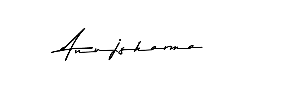 This is the best signature style for the Anujsharma name. Also you like these signature font (Asem Kandis PERSONAL USE). Mix name signature. Anujsharma signature style 9 images and pictures png