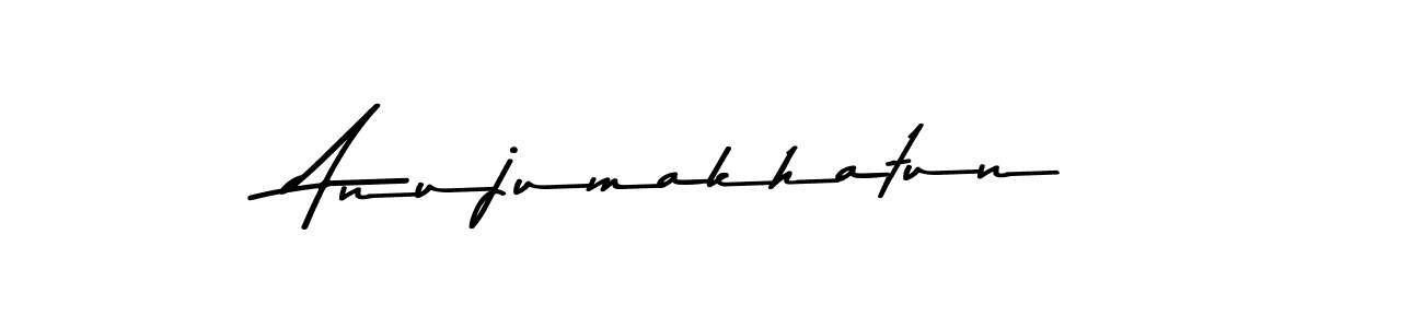 Use a signature maker to create a handwritten signature online. With this signature software, you can design (Asem Kandis PERSONAL USE) your own signature for name Anujumakhatun. Anujumakhatun signature style 9 images and pictures png