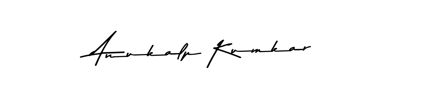 Similarly Asem Kandis PERSONAL USE is the best handwritten signature design. Signature creator online .You can use it as an online autograph creator for name Anukalp Kumkar. Anukalp Kumkar signature style 9 images and pictures png