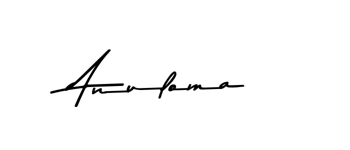 Also we have Anuloma name is the best signature style. Create professional handwritten signature collection using Asem Kandis PERSONAL USE autograph style. Anuloma signature style 9 images and pictures png