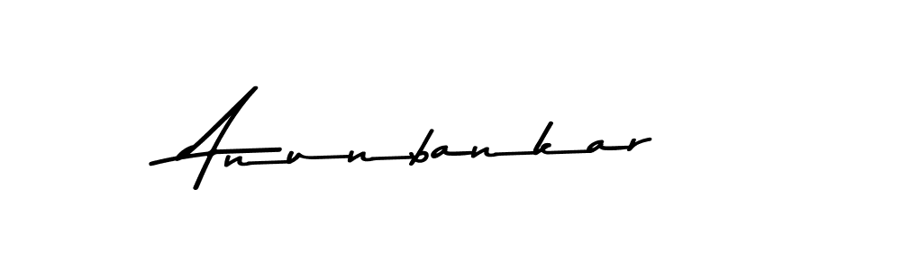 Make a beautiful signature design for name Anunbankar. Use this online signature maker to create a handwritten signature for free. Anunbankar signature style 9 images and pictures png