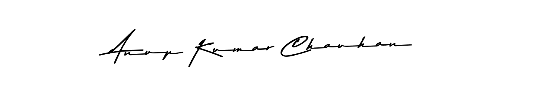 How to make Anup Kumar Chauhan name signature. Use Asem Kandis PERSONAL USE style for creating short signs online. This is the latest handwritten sign. Anup Kumar Chauhan signature style 9 images and pictures png