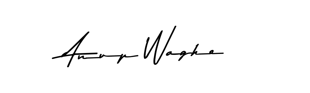 Create a beautiful signature design for name Anup Waghe. With this signature (Asem Kandis PERSONAL USE) fonts, you can make a handwritten signature for free. Anup Waghe signature style 9 images and pictures png