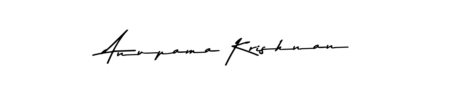 Also we have Anupama Krishnan name is the best signature style. Create professional handwritten signature collection using Asem Kandis PERSONAL USE autograph style. Anupama Krishnan signature style 9 images and pictures png