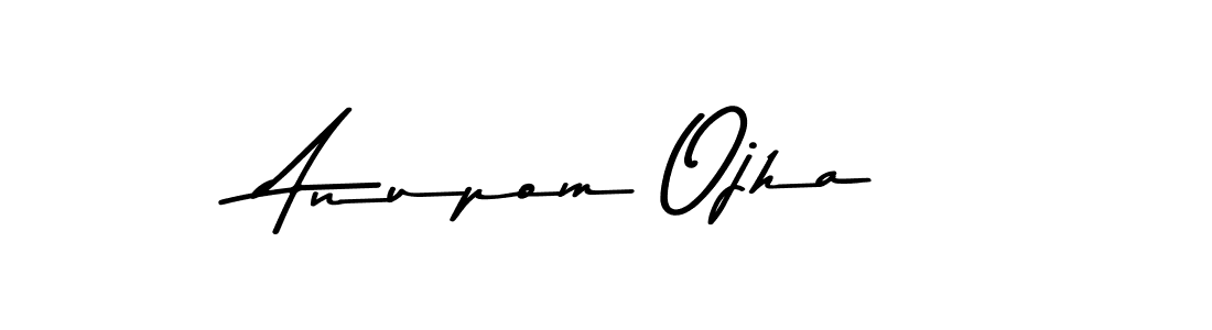 The best way (Asem Kandis PERSONAL USE) to make a short signature is to pick only two or three words in your name. The name Anupom Ojha include a total of six letters. For converting this name. Anupom Ojha signature style 9 images and pictures png
