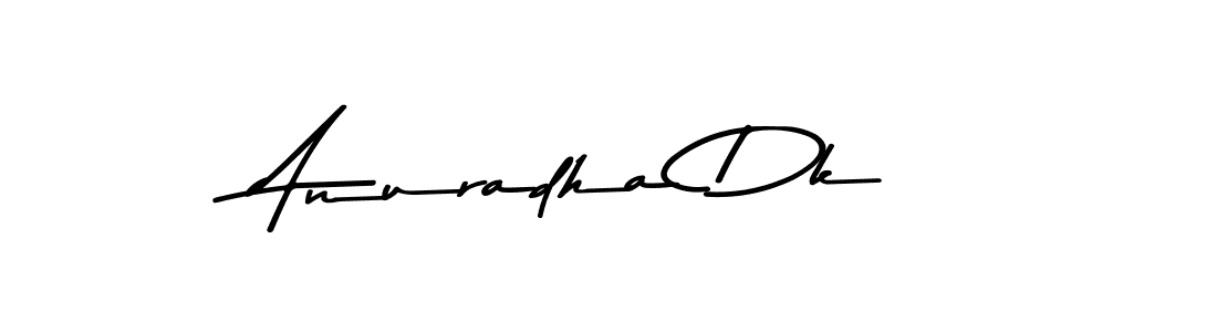 Design your own signature with our free online signature maker. With this signature software, you can create a handwritten (Asem Kandis PERSONAL USE) signature for name Anuradha Dk. Anuradha Dk signature style 9 images and pictures png