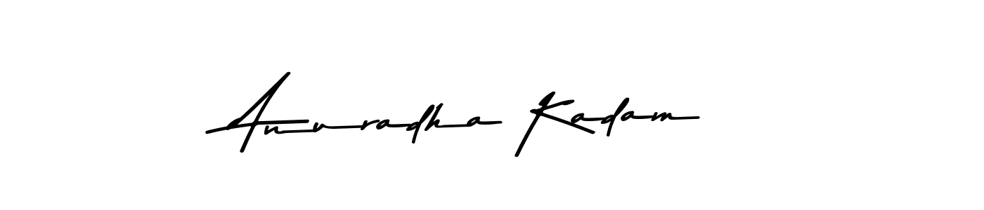 The best way (Asem Kandis PERSONAL USE) to make a short signature is to pick only two or three words in your name. The name Anuradha Kadam include a total of six letters. For converting this name. Anuradha Kadam signature style 9 images and pictures png