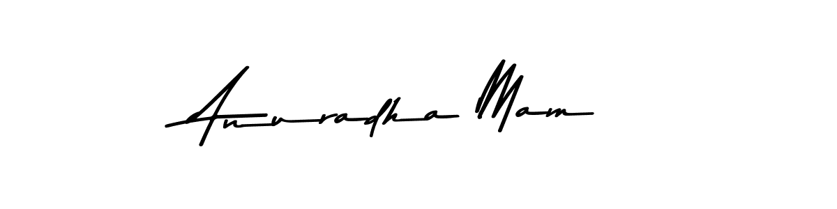 Also You can easily find your signature by using the search form. We will create Anuradha Mam name handwritten signature images for you free of cost using Asem Kandis PERSONAL USE sign style. Anuradha Mam signature style 9 images and pictures png