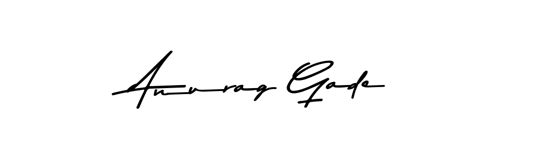 The best way (Asem Kandis PERSONAL USE) to make a short signature is to pick only two or three words in your name. The name Anurag Gade include a total of six letters. For converting this name. Anurag Gade signature style 9 images and pictures png