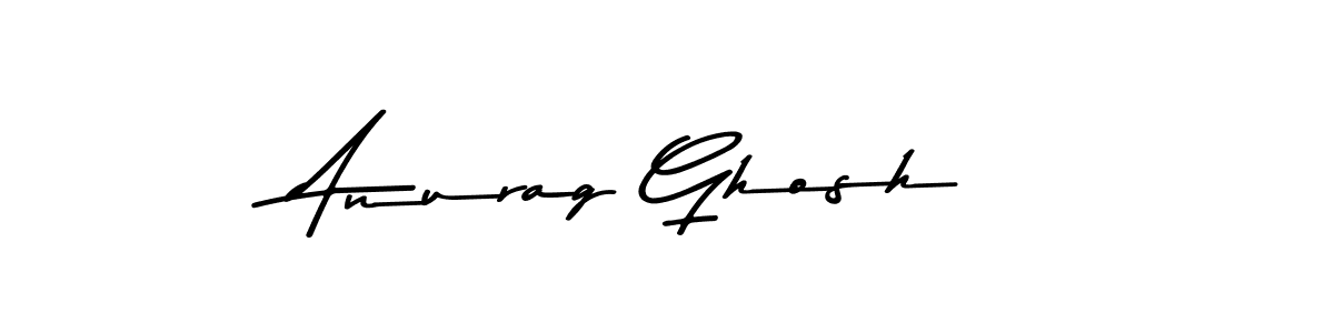 Anurag Ghosh stylish signature style. Best Handwritten Sign (Asem Kandis PERSONAL USE) for my name. Handwritten Signature Collection Ideas for my name Anurag Ghosh. Anurag Ghosh signature style 9 images and pictures png