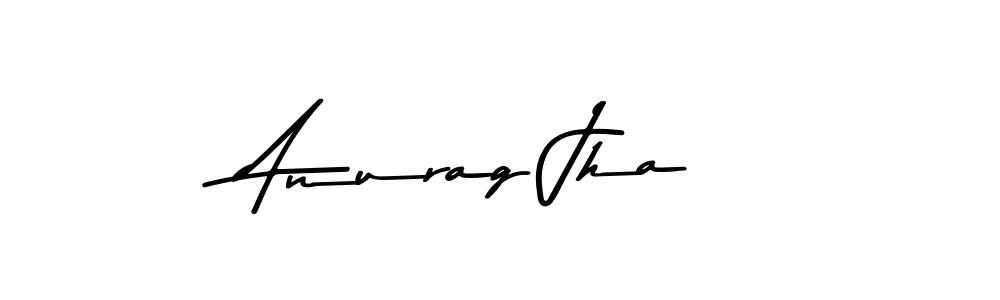 Create a beautiful signature design for name Anurag Jha. With this signature (Asem Kandis PERSONAL USE) fonts, you can make a handwritten signature for free. Anurag Jha signature style 9 images and pictures png