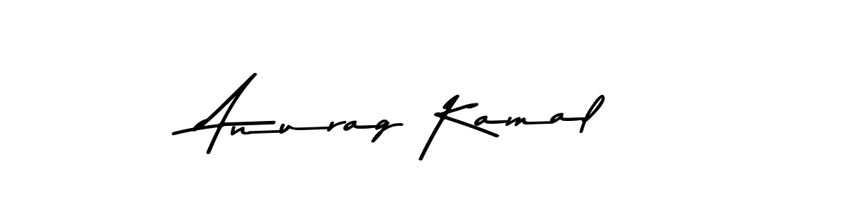 How to make Anurag Kamal signature? Asem Kandis PERSONAL USE is a professional autograph style. Create handwritten signature for Anurag Kamal name. Anurag Kamal signature style 9 images and pictures png